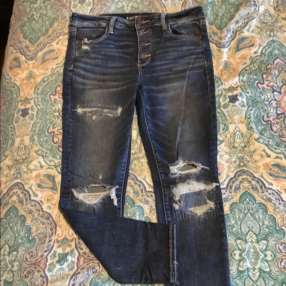 American Eagle stretch high rise jegging